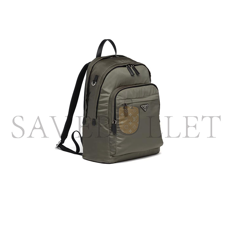 PRADA RE-NYLON AND SAFFIANO LEATHER BACKPACK 2VZ048 (43.5*31*20cm) 